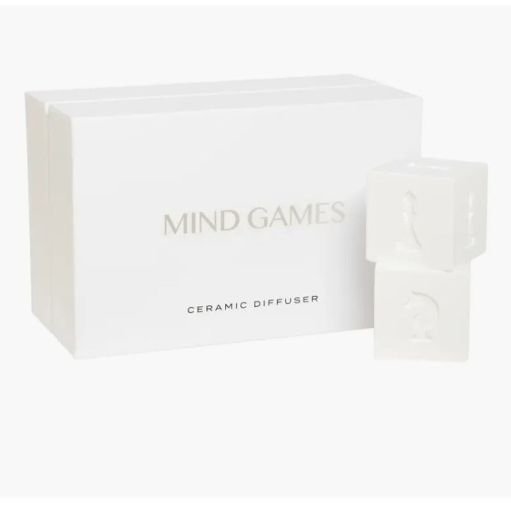 Mind Games Ceramic Diffusers Set,Minimalist Luxury Fragrance,2pc-BOXED-NEW - Picture 4 of 10